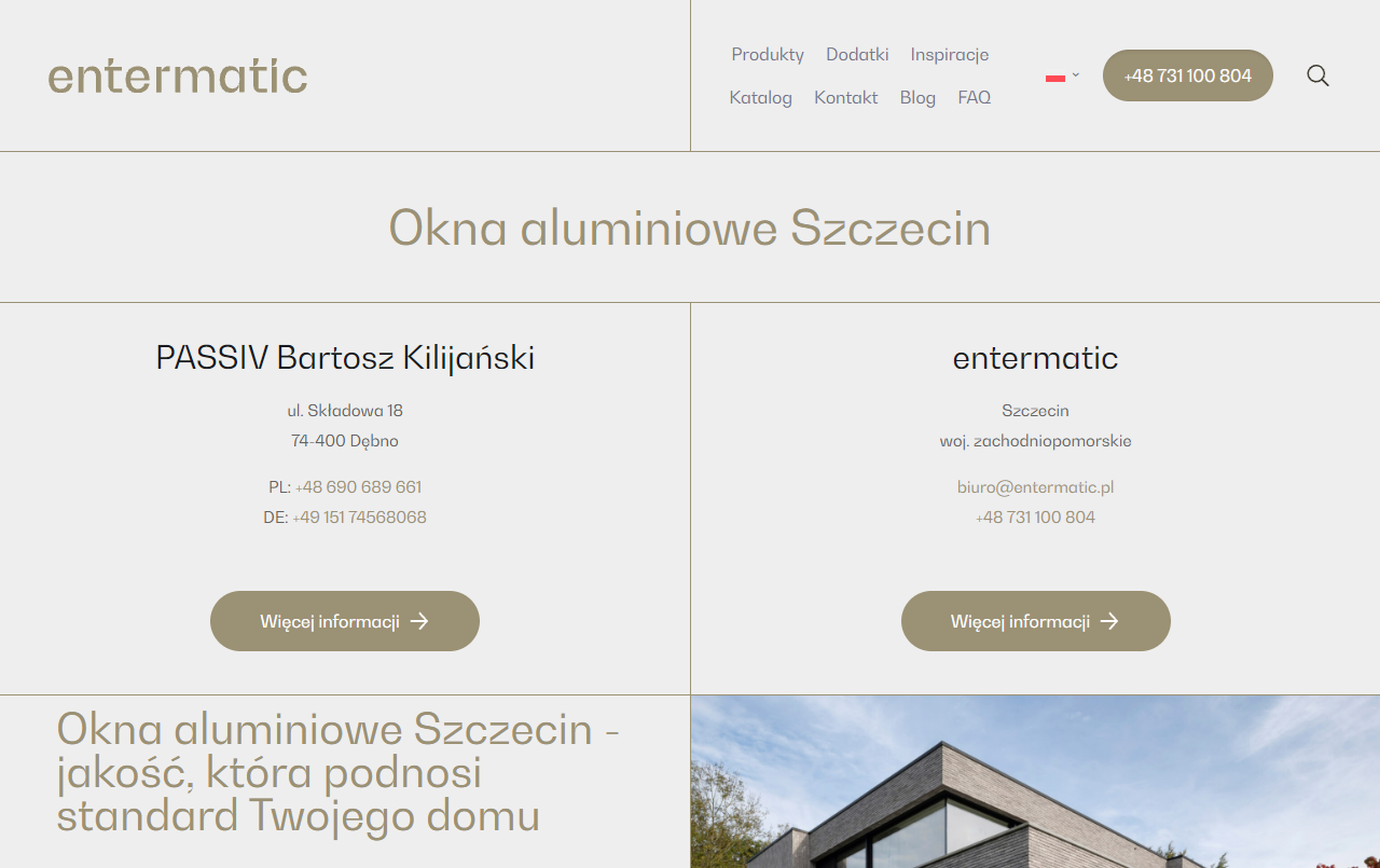 Duże przeszklenia w domach i apartamentach w Szczecinie - rola okien aluminiowych w nowoczesnej architekturze