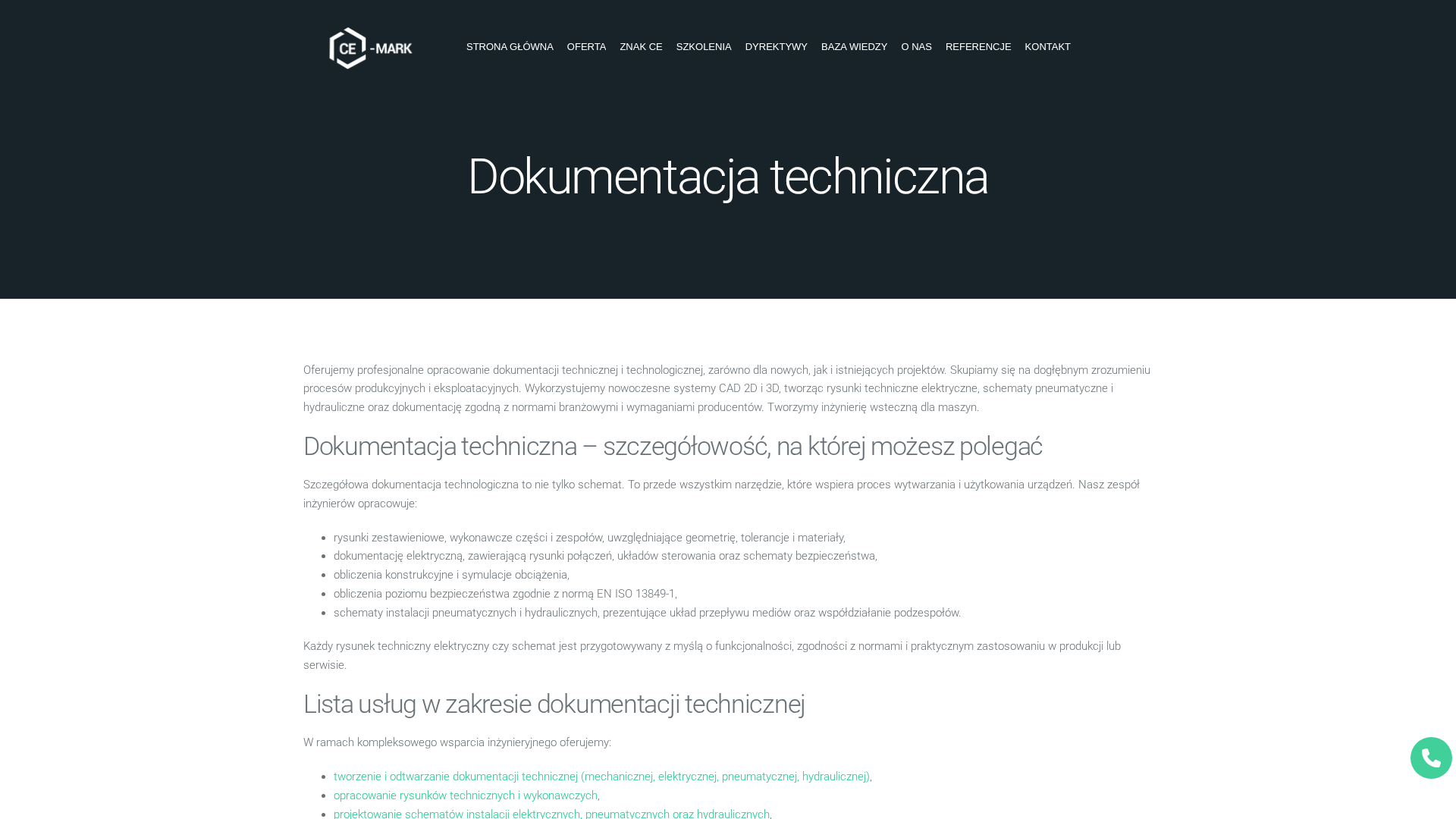 Ile może kosztować dokumentacja techniczna i od czego zależy jej zakres?