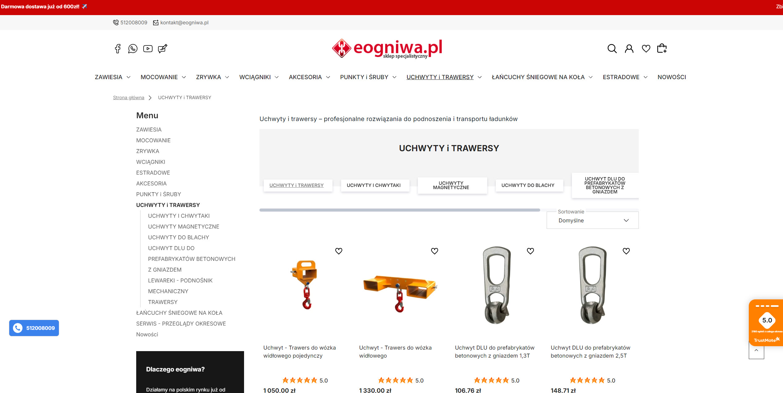 Uchwyty do mocowania ładunków w transporcie drogowym - co warto wiedzieć?