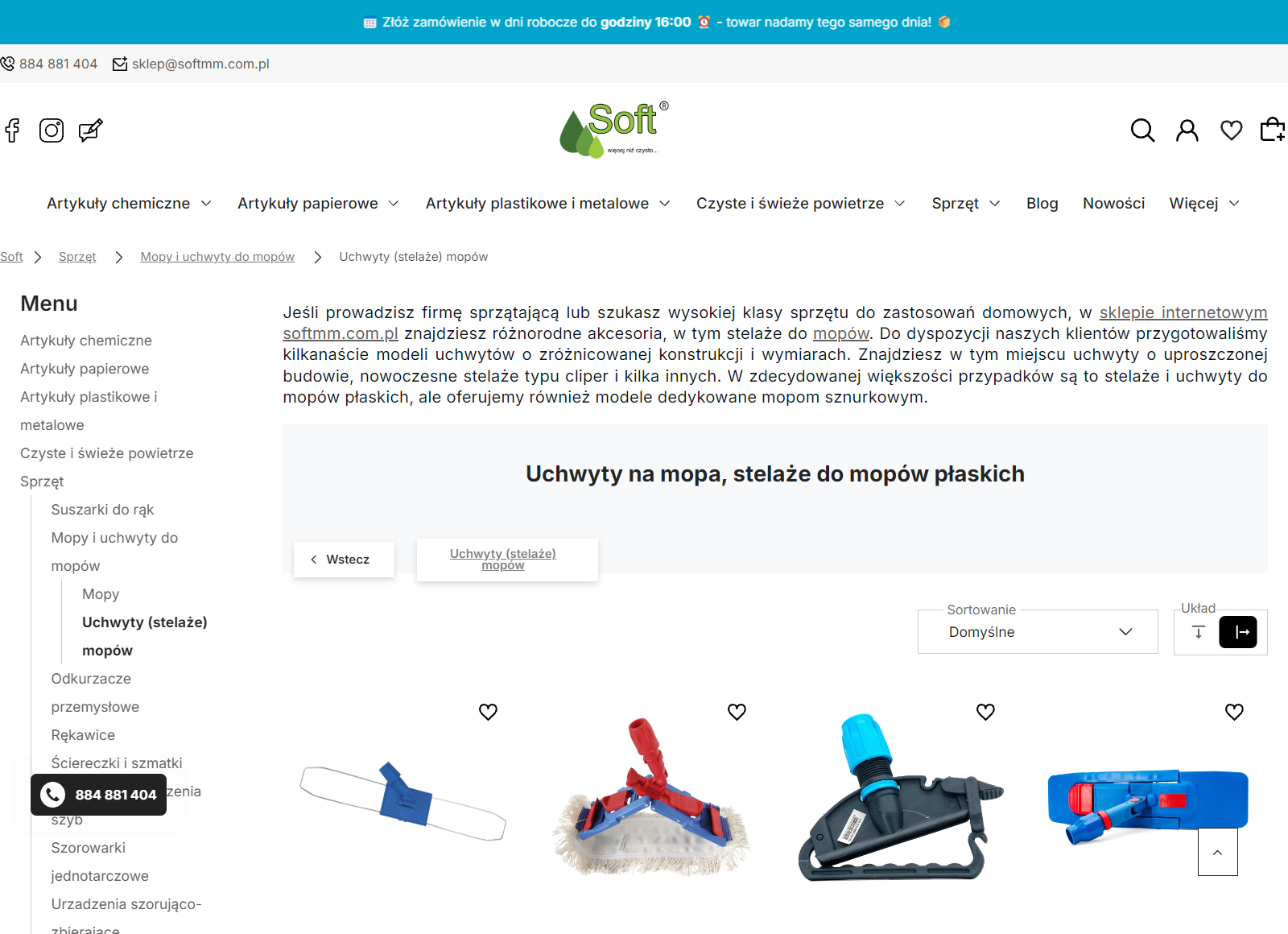 Czym różnią się uchwyty na mopa składane, klipsowe i kieszeniowe?