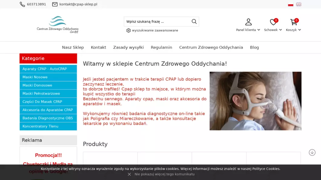 Centrum Zdrowego Oddychania - podgląd