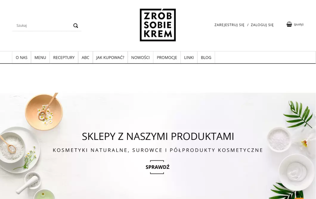 Naturalne surowce kosmetyczne - Zrób Sobie Krem - podgląd