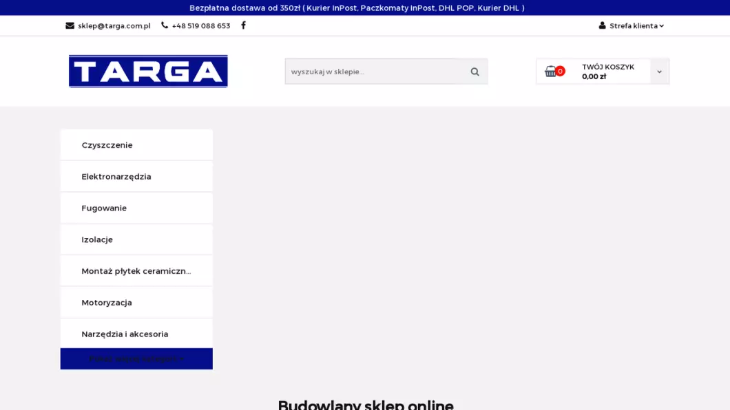 Targa - podgląd