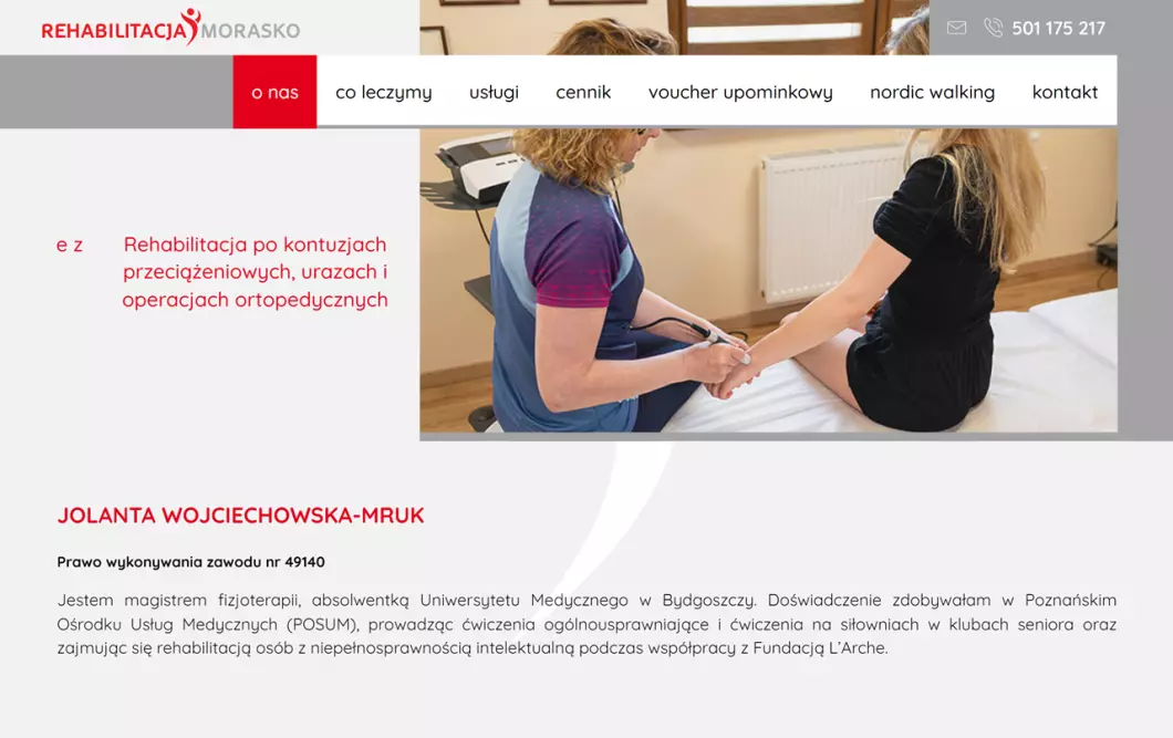 Rehabilitacja Morasko - RehaMorasko - podgląd
