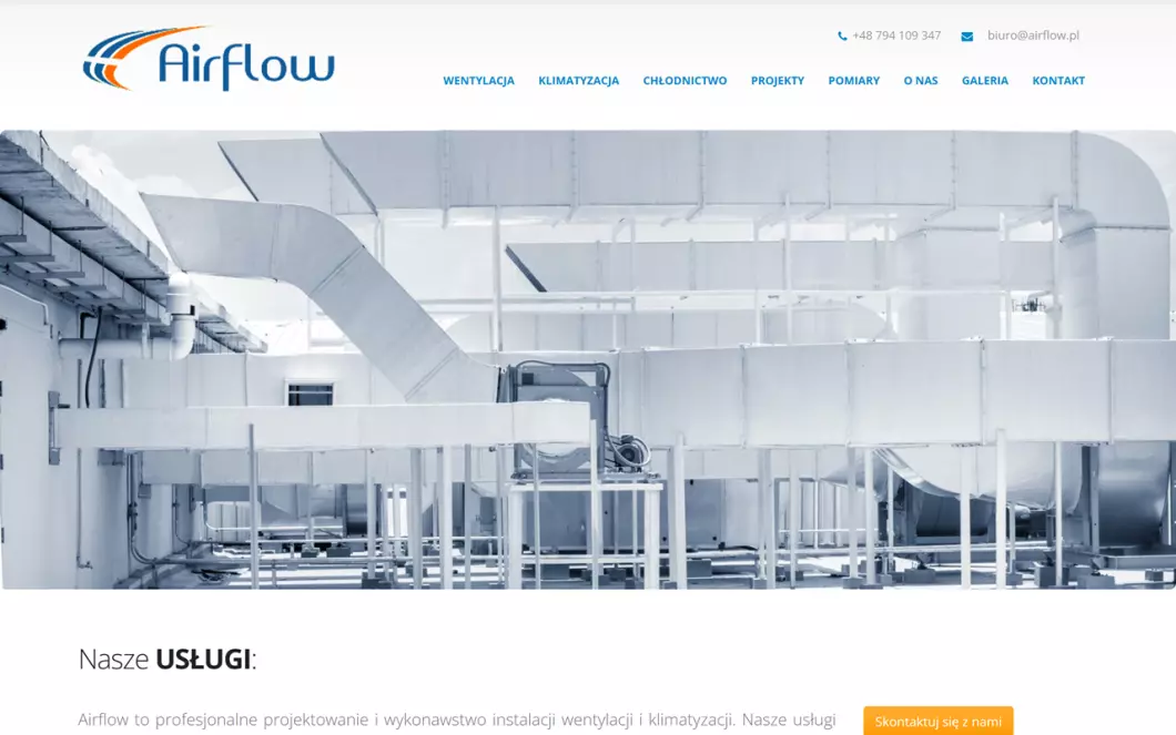 Airflow - Instalacje Wentylacji i Klimatyzacji Warszawa - podgląd