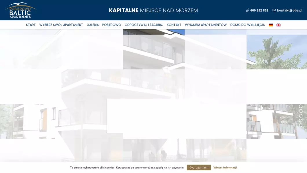 Pobierowo Baltic Apartments - apartamenty na sprzedaż nad morzem - podgląd